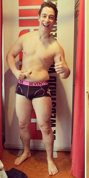 afvallen met Flexchallenge voor foto