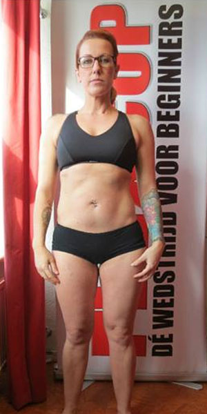 afvallen met Flexchallenge voor foto marianne