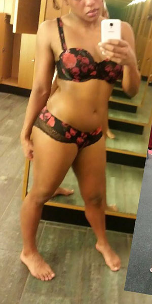 afvallen met Flexchallenge voor foto Richella