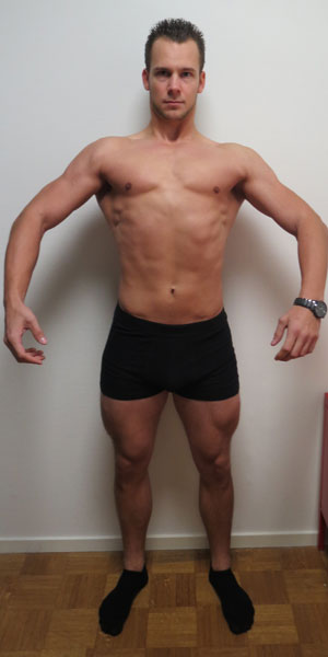 afvallen met Flexchallenge na foto daan