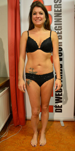afvallen met Flexchallenge voor foto danielle