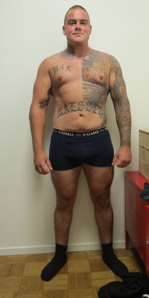 afvallen met Flexchallenge na foto jovannie