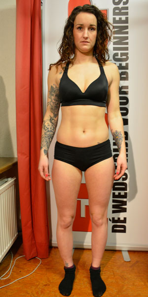 afvallen met Flexchallenge voor foto kim
