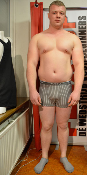 afvallen met Flexchallenge voor foto jeoffrey