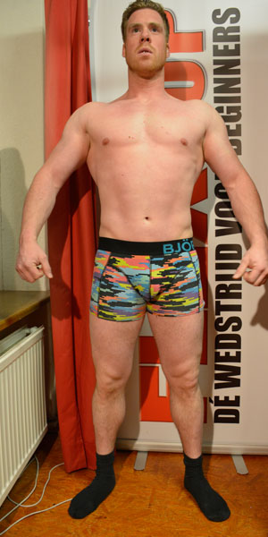 afvallen met Flexchallenge voor foto hans