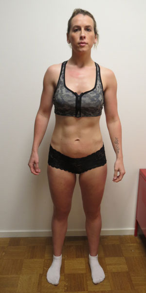 afvallen met Flexchallenge na foto marina
