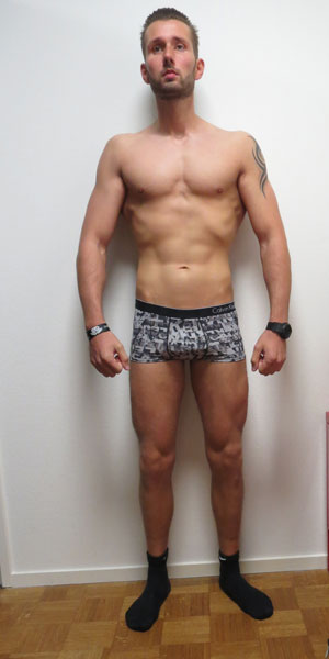 afvallen met Flexchallenge na foto niels