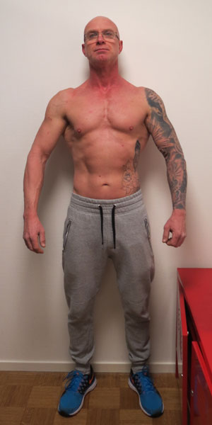 afvallen met Flexchallenge na foto peter
