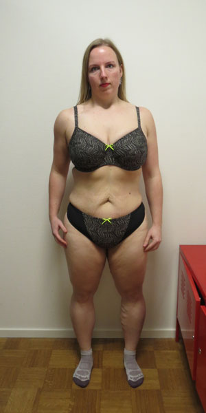 afvallen met Flexchallenge na foto sabine