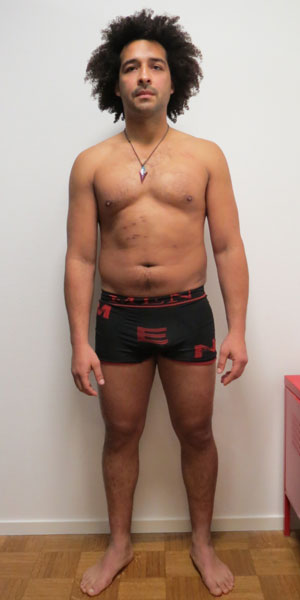 afvallen met Flexchallenge voor foto Carlos