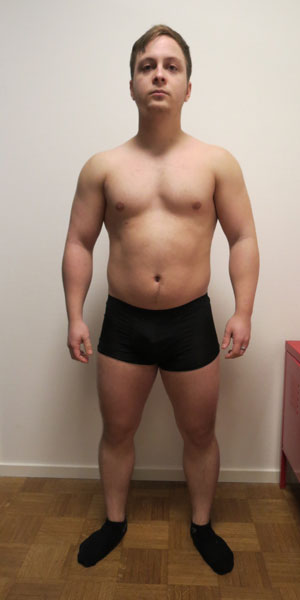 afvallen met Flexchallenge voor foto Remy